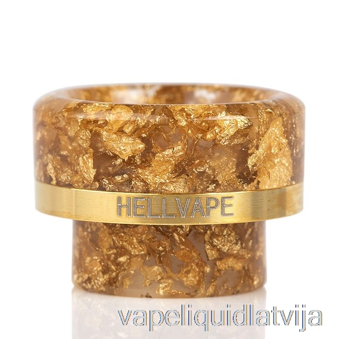 Hellvape Ag+/passage Rda Drip Tip Gold Vape šķidrums